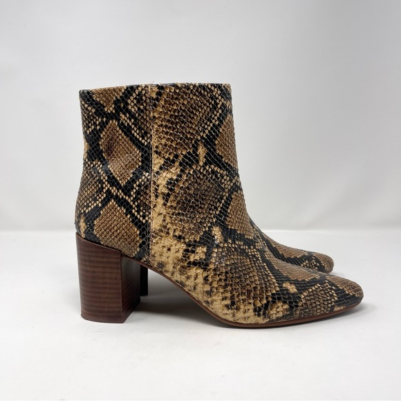 Madewell Fiona Boot in Snake Embossed Leather - Picture 6 of 10